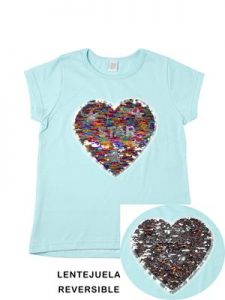 corazon de lentejuela remera Paul Carty verano 2019