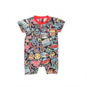 enterito corto mangas cortas bebe Grisino primavera verano 2019