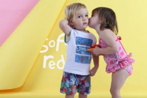 mallas para bebes Soft Red Primavera verano 2019