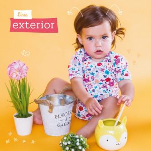 moda para bebes Naranjo verano 2019