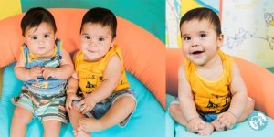 musculosa y short algodon para bebes Pako peko primavera verano 2019