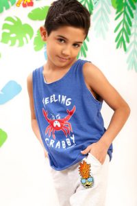 musculosas para niños a croquer verano 2019