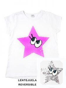 remera estrella de lentejuela Paul Carty verano 2019