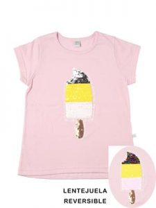 remera mangas cortas con paleta helado de lentejuela Paul Carty verano 2019 remera mangas cortas con paleta helado de lentejuela Paul Carty verano 2019