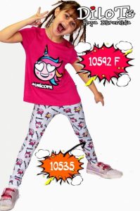 remera y calza unicornio nena Dilo tu primavera verano 2019 remera y calza unicornio nena Dilo tu primavera verano 2019