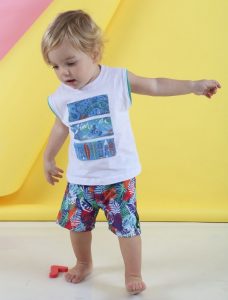 short de baño para bebes Soft Red Primavera verano 2019
