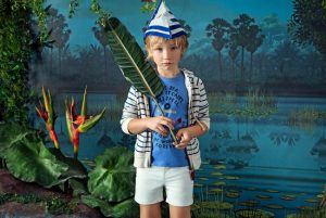 short para nenes campera a rayas Paula Cahen D Anvers Niños verano 2019