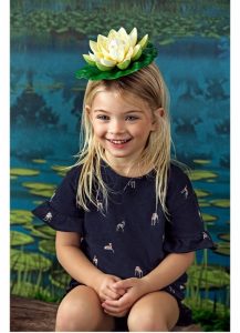 vestido azul para niña Paula Cahen D Anvers Niños verano 2019