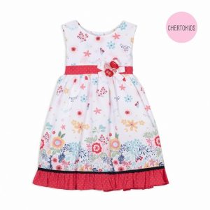 vestido beba floreado Cherto Kids primavera verano 2019