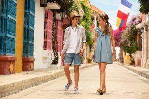 vestido denim niña Mimo Co Junior verano 2019