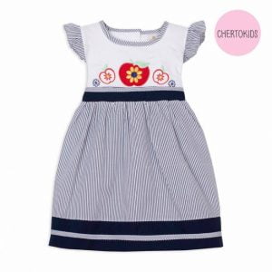 vestido para beba a rayas Cherto Kids primavera verano 2019