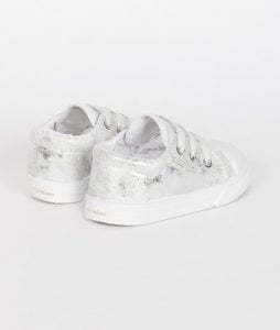 zapatilla plateada beba minimimo primavera verano 2019