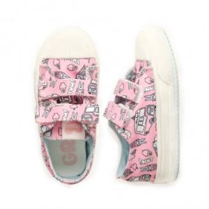 zapatillas lona estampada niñas Grisino primavera verano 2019