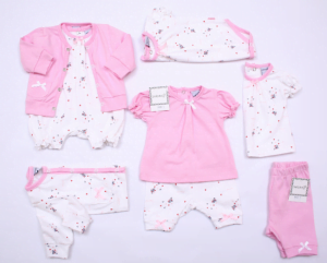 ajuares de bebe para el verano Solcito primavera verano 2019