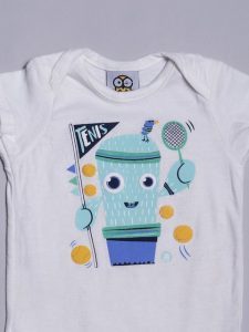 boby bebes con texturas con impresion que brilla en la oscuridad Pecosos verano 2019