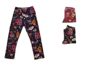 calzas floreadas para niñas Gretty verano 2019