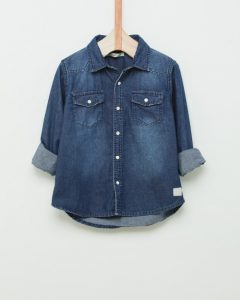 camisa denim niños Wanama Boy Girls verano 2019