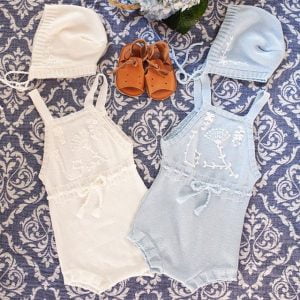 enterito de hilo para bebes pioppa primavera verano 2019