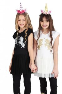 remera larga con ruedo de encja unicornio urbanito verano 2019