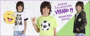 remeras para niños urbanito verano 2019