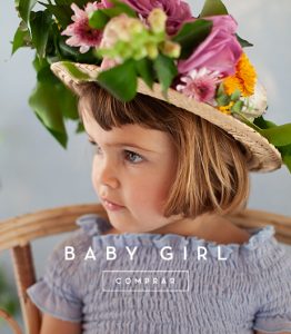 vestido celeste niña pioppa primavera verano 2019