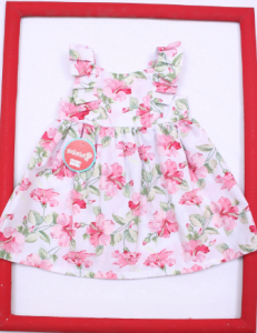 vestido floreado ideal fiesta beba Solcito primavera verano 2019