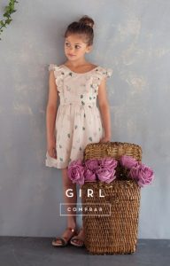 vestidos para niñas pioppa primavera verano 2019