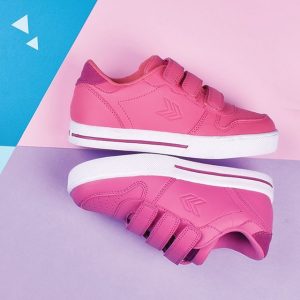 zapatillas de cuero con abrojo niñas Atomik verano 2019