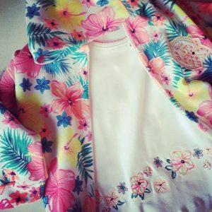 campera floreada para beba Globito team verano 2019