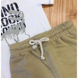 short algodon rustico remera dinosaurio niño advanced verano 2019