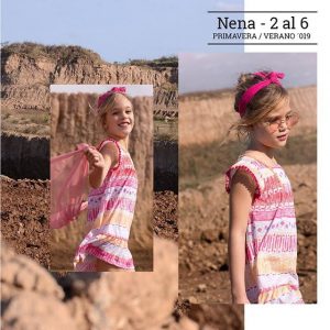 vestidos estampados casual para niñas advanced verano 2019