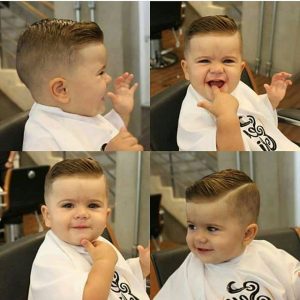 corte de pelo moderno para bebes verano 2019