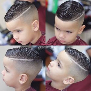 nuca rapada largo arriba cortes de pelo para niños verano 2019 