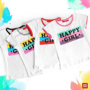 remeras basicas de moda para niñas Emmo verano 2019