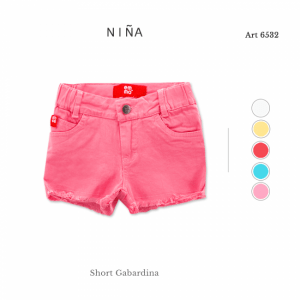 short gabardina para niña Emmo verano 2019