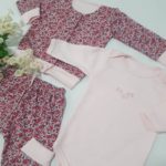 conjunto floreado algodon liviano para beba Dicen mis sueños verano 2019