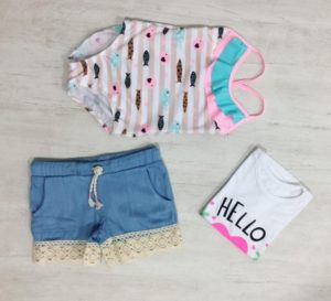 enteriza tiras fina beba Crayon verano 2019