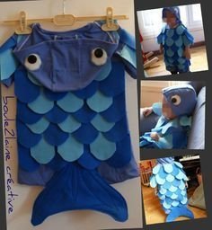 disfraz de pez para niños
