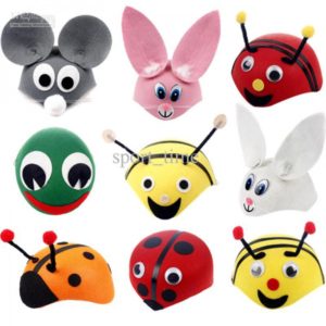 gorro de animales para niños