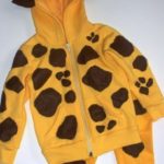 hacer un disfraz de jirafa facil para niños