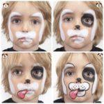 maquillaje de perro para niños