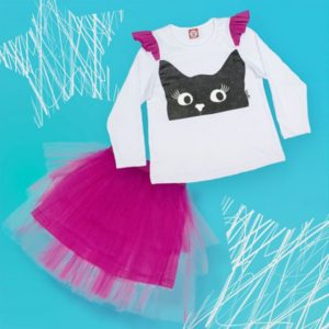 pollera tul beba Bewiki otoño invierno 2019