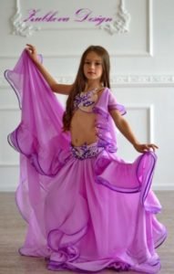 vestido arabe comparsa niña
