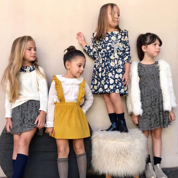 Lidiar con Lógico frecuentemente Vestidos de fiesta para niñas Gro web otoño invierno 2019 | Minilook