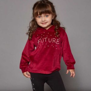 buzo plush niña campera algodon frisa niña Ce pe otoño invierno 2019