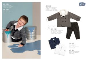 camisas y abrigos de bebe Pilim otoño invierno 2019