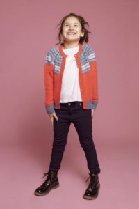 cardigan tejido niña nucleo nenas otoño invierno 2019