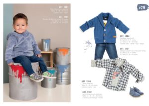 cardigan y camisa bebe Pilim otoño invierno 2019