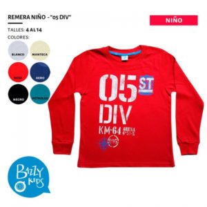 remera mangas largas para niños otoño invierno 2019 Brazzy kids remera mangas largas para niños otoño invierno 2019 Brazzy kids