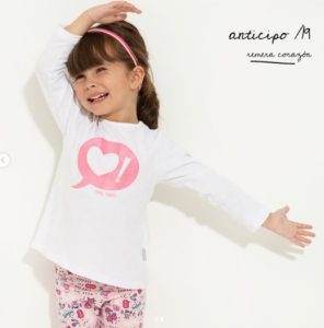 remera mangas largas y calza estampada niña mimo co otoño invierno 2019